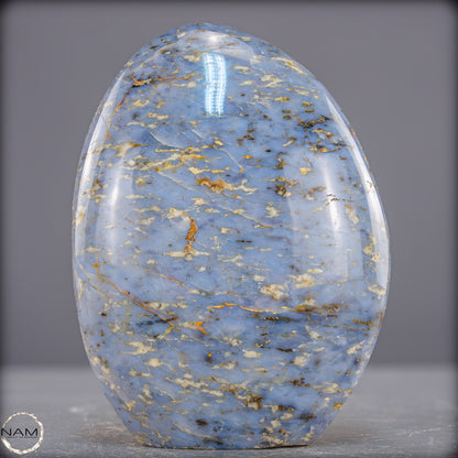 Natürliche Blaue Quarz Freiform aus Brasilien - 1170,05g