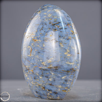 Natürliche Blaue Quarz Freiform aus Brasilien - 1170,05g