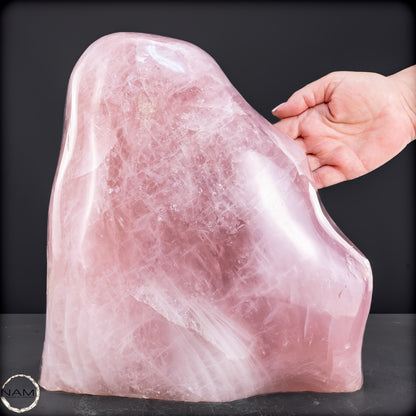 Natürliche Rosenquarz-Kristall Freiform aus Brasilien - 18664,10 g