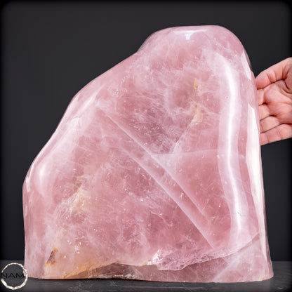 Natürliche Rosenquarz-Kristall Freiform aus Brasilien - 18664,10 g