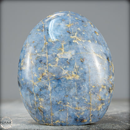 Natürliche Blaue Quarz Freiform aus Brasilien - 990,39g