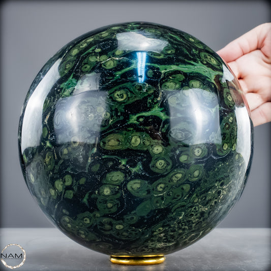 Natürliche Kambaba-Jaspis Kristall-Kugel - 7696,12g