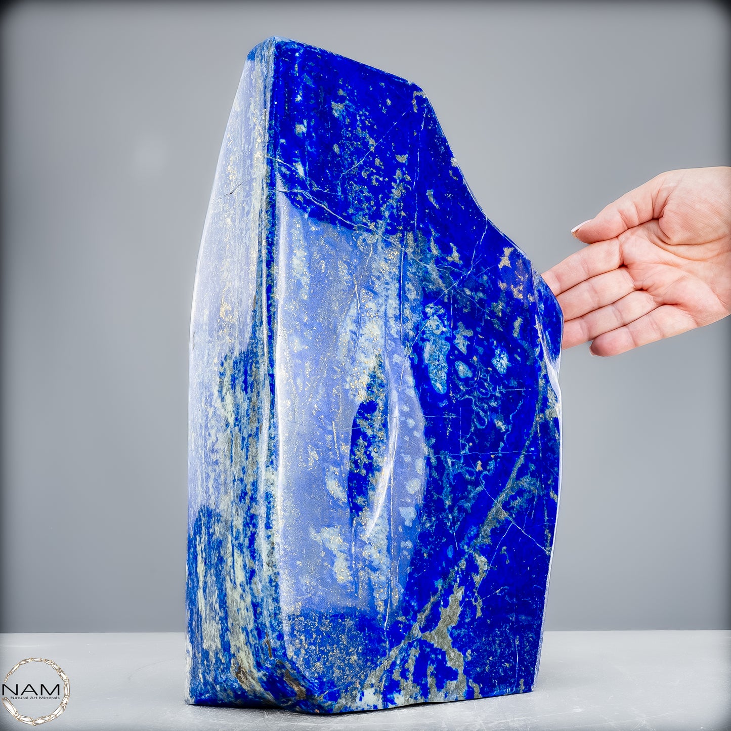 Natürliche Große Lapislazuli Kristall-Freiform - 11425,44g