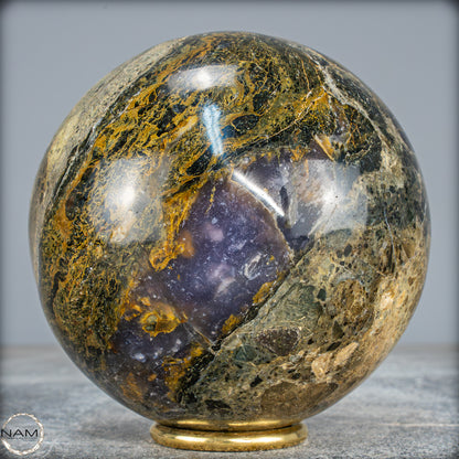 Natürliche Opal-Kristall Kugel aus Indonesien, selten - 1405,17g
