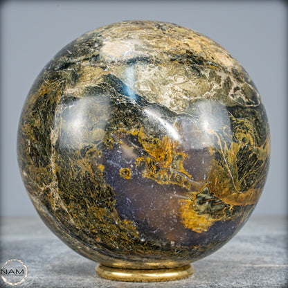 Natürliche Opal-Kristall Kugel aus Indonesien, selten - 1405,17g