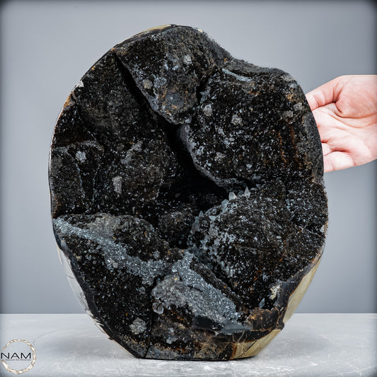 Natürliche Septarien Druse mit Calzit Kristallen, Spitzenqualität - 12487,32g