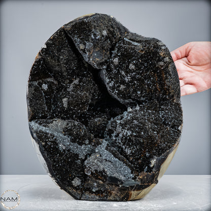 Natürliche Septarien Druse mit Calzit Kristallen, Spitzenqualität - 12487,32g