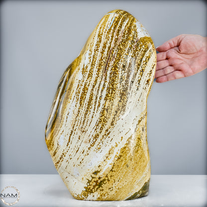 Natürliche Gebänderte Ocean Achat Kristall-Freiform - 19100,43g