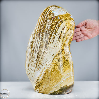 Natürliche Gebänderte Ocean Achat Kristall-Freiform - 19100,43g