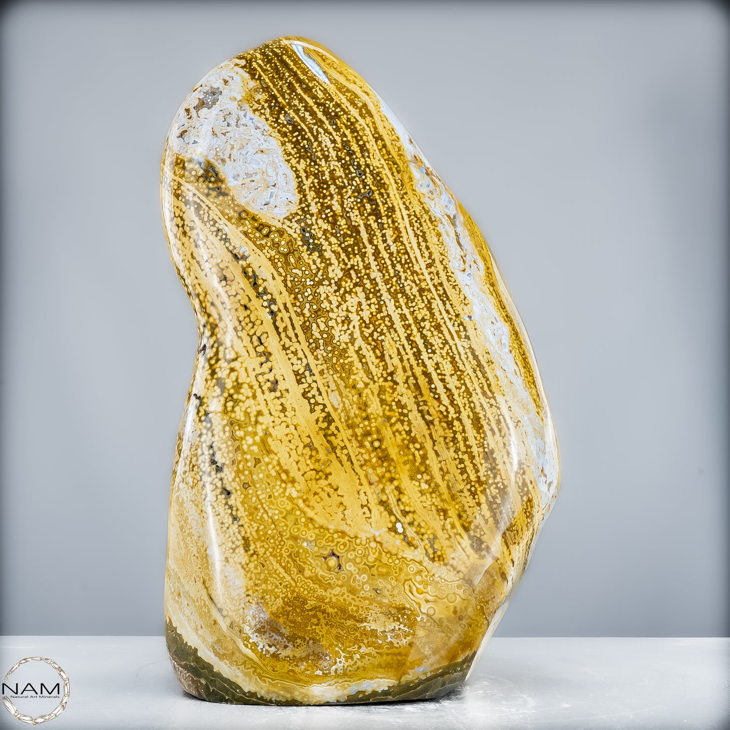 Natürliche Gebänderte Ocean Achat Kristall-Freiform - 19100,43g