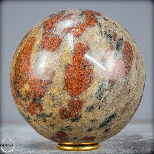 Natürliche Rote Aventurin Kugel aus Madagaskar - 3112,39g - 135mm