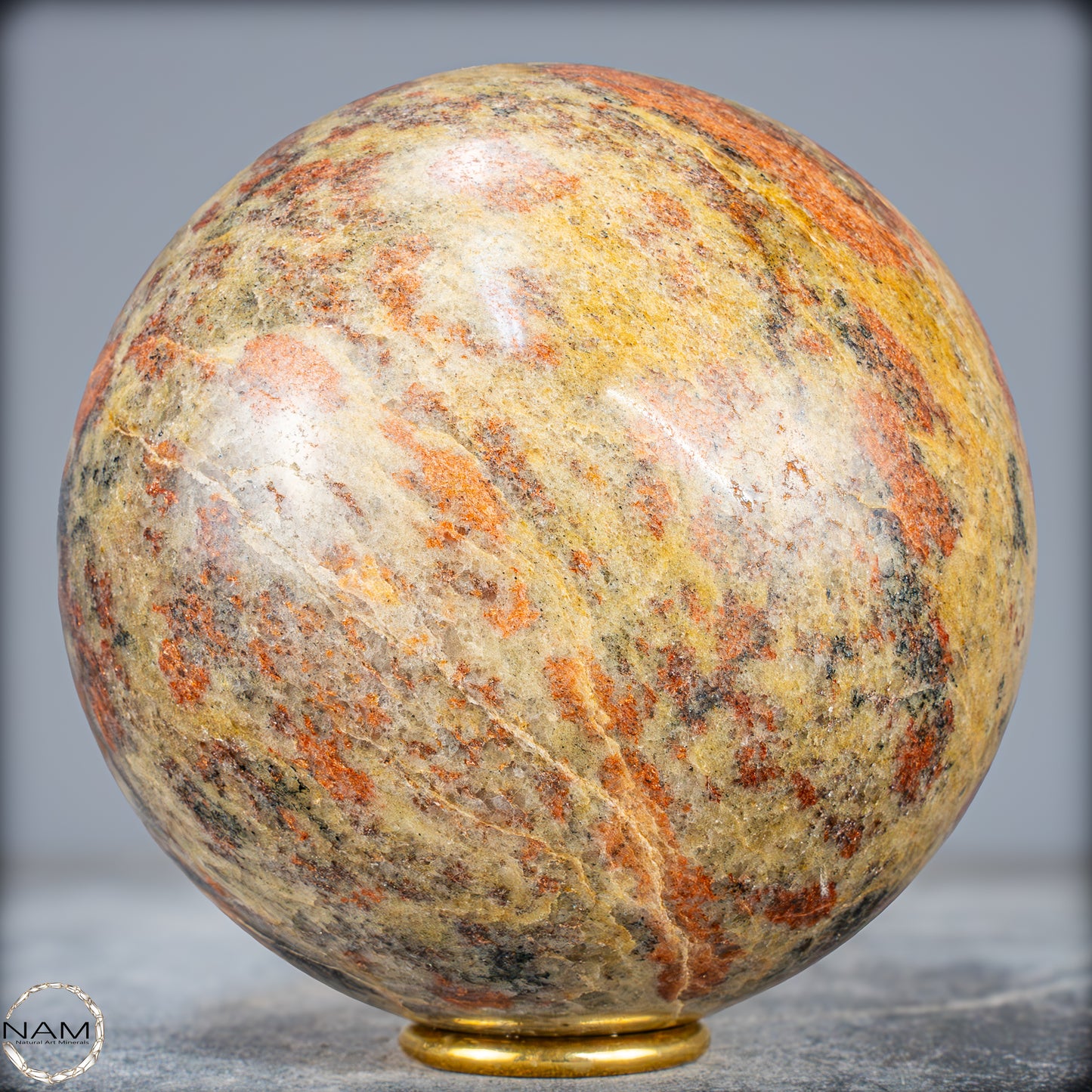 Natürliche Rote Aventurin Kugel aus Madagaskar - 3112,39g - 135mm