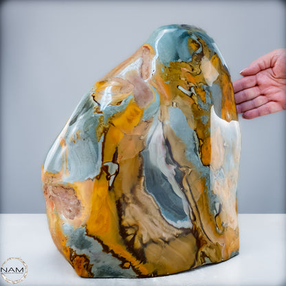 Natürliche Polychrome Jaspis Kristall-Freiform XXL - 21460,31g