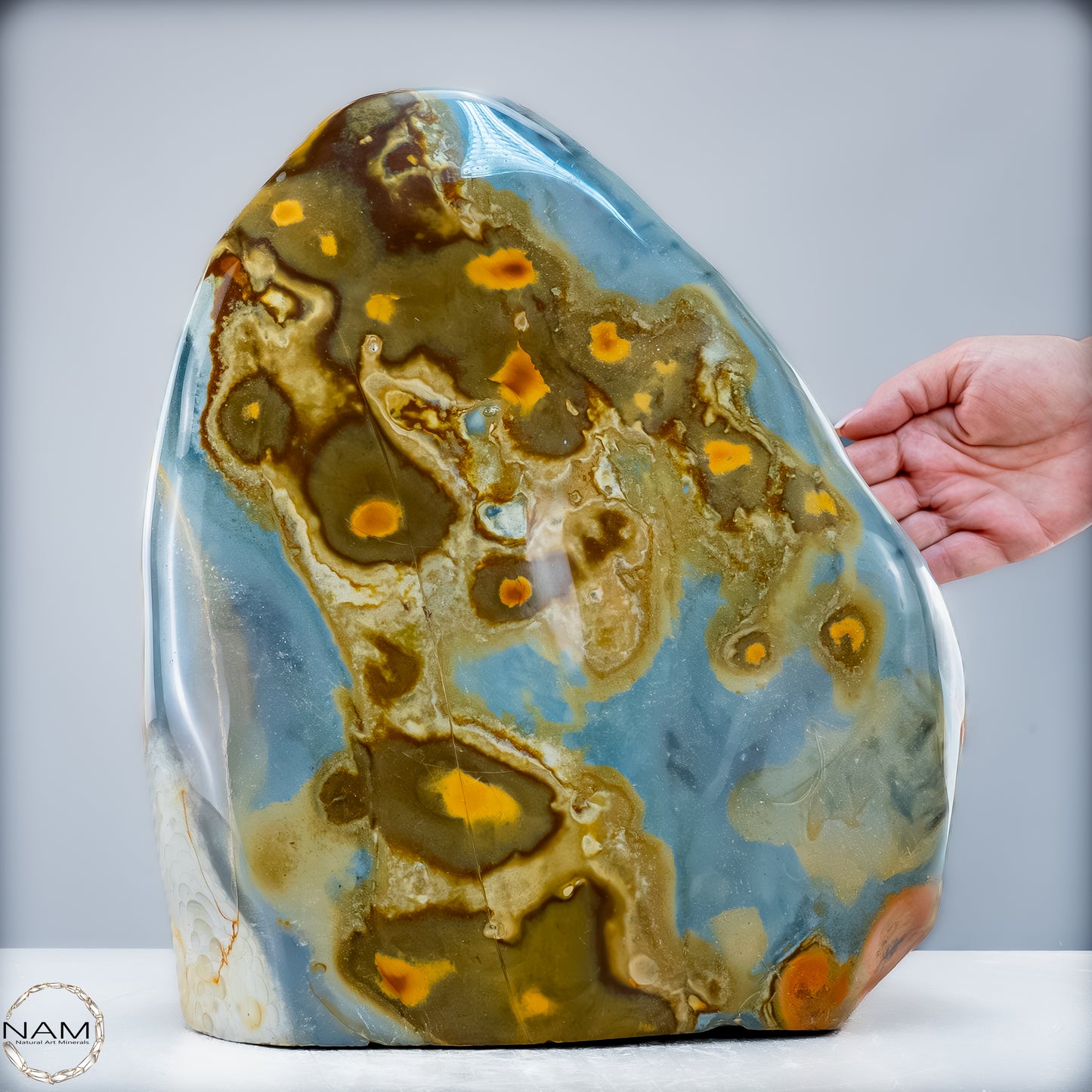 Natürliche Polychrome Jaspis Kristall-Freiform XXL - 21460,31g
