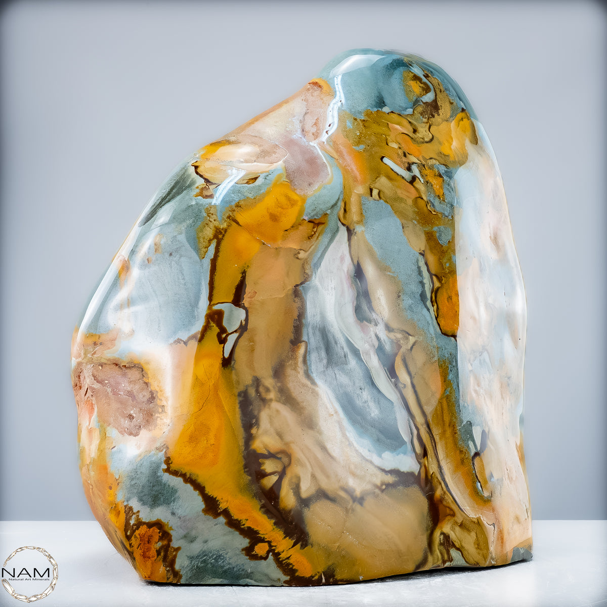 Natürliche Polychrome Jaspis Kristall-Freiform XXL - 21460,31g