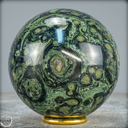 Natürliche Kambaba-Jaspis Kristall-Kugel - 1474,41g - 105mm