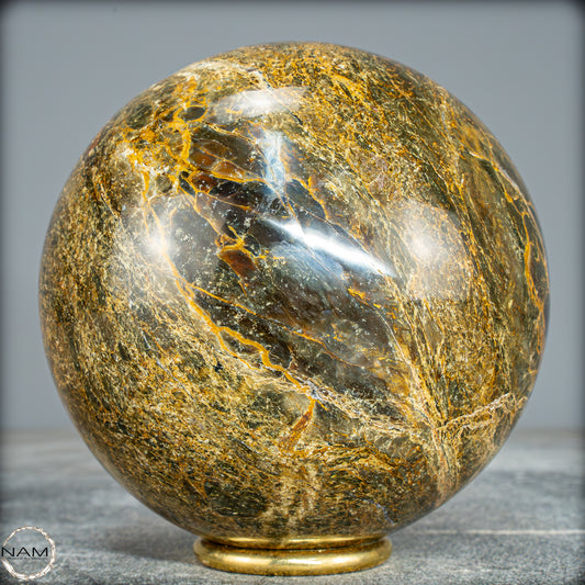 Natürliche Opal-Kristall Kugel aus Indonesien, selten - 1352,54g - 113mm