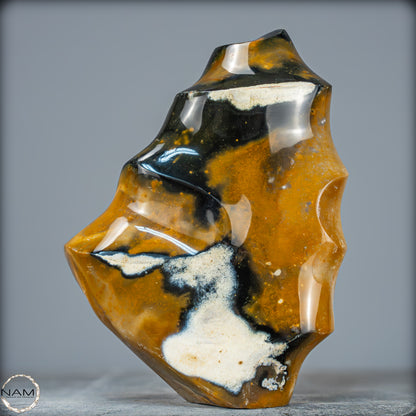 Natürliche Jaspis-Chalcedon Kristallflamme - 3140,32g