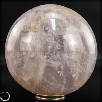 Natürliche Lila-Lavendel-Rosenquarz Kugel aus Brasilien - 772,09g