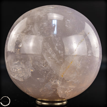 Natürliche Lila-Lavendel-Rosenquarz Kugel aus Brasilien - 772,09g