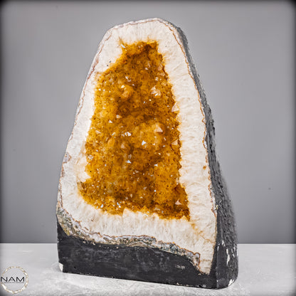 Große AAA++ Citrin-Quarz Druse, Brazil - 31432,76g