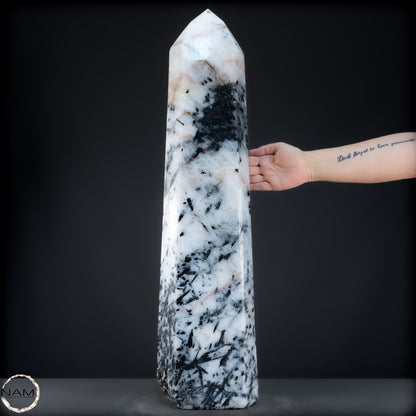 Natürlicher Tourmalin & Quarzkristall Obelisk aus Brasilien - 28333,90g
