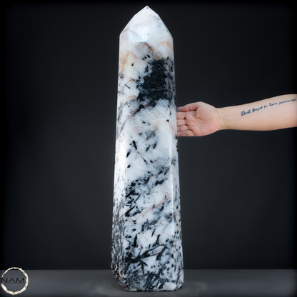 Natürlicher Tourmalin & Quarzkristall Obelisk aus Brasilien - 28333,90g