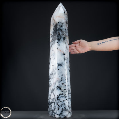 Natürlicher Tourmalin & Quarzkristall Obelisk aus Brasilien - 28333,90g