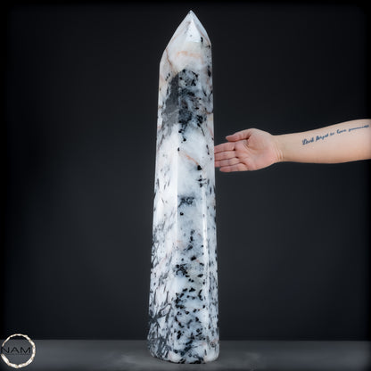 Natürlicher Tourmalin & Quarzkristall Obelisk aus Brasilien - 28333,90g
