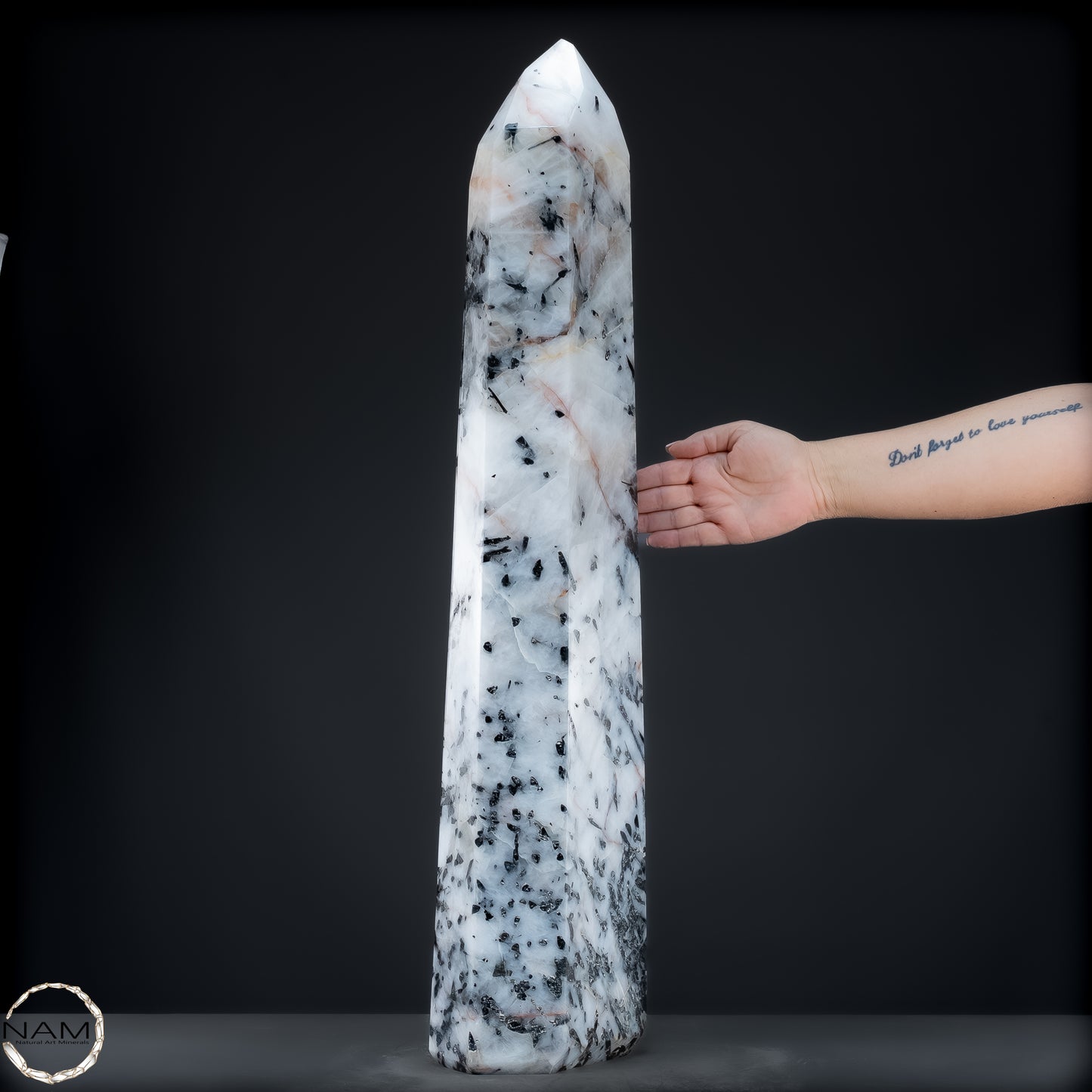 Natürlicher Tourmalin & Quarzkristall Obelisk aus Brasilien - 28333,90g