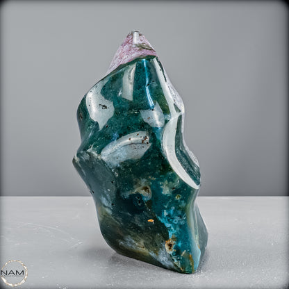 Natürliche Ocean - Jaspis Flamme - 912,41 g