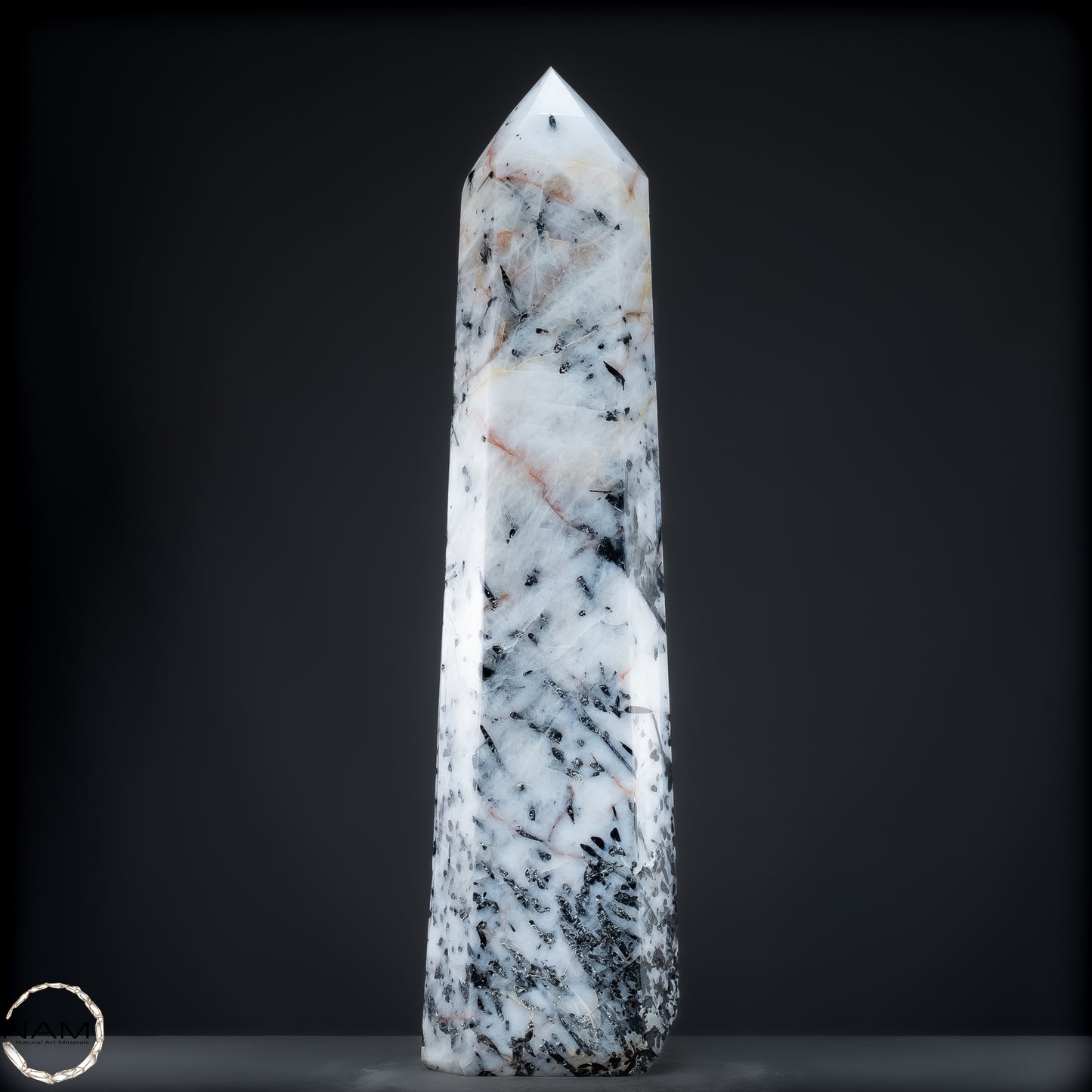 Natürlicher Tourmalin & Quarzkristall Obelisk aus Brasilien - 28333,90g
