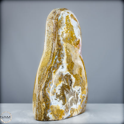 Natürliche Gebänderte Ocean Achat Kristall-Freiform - 22220,18g