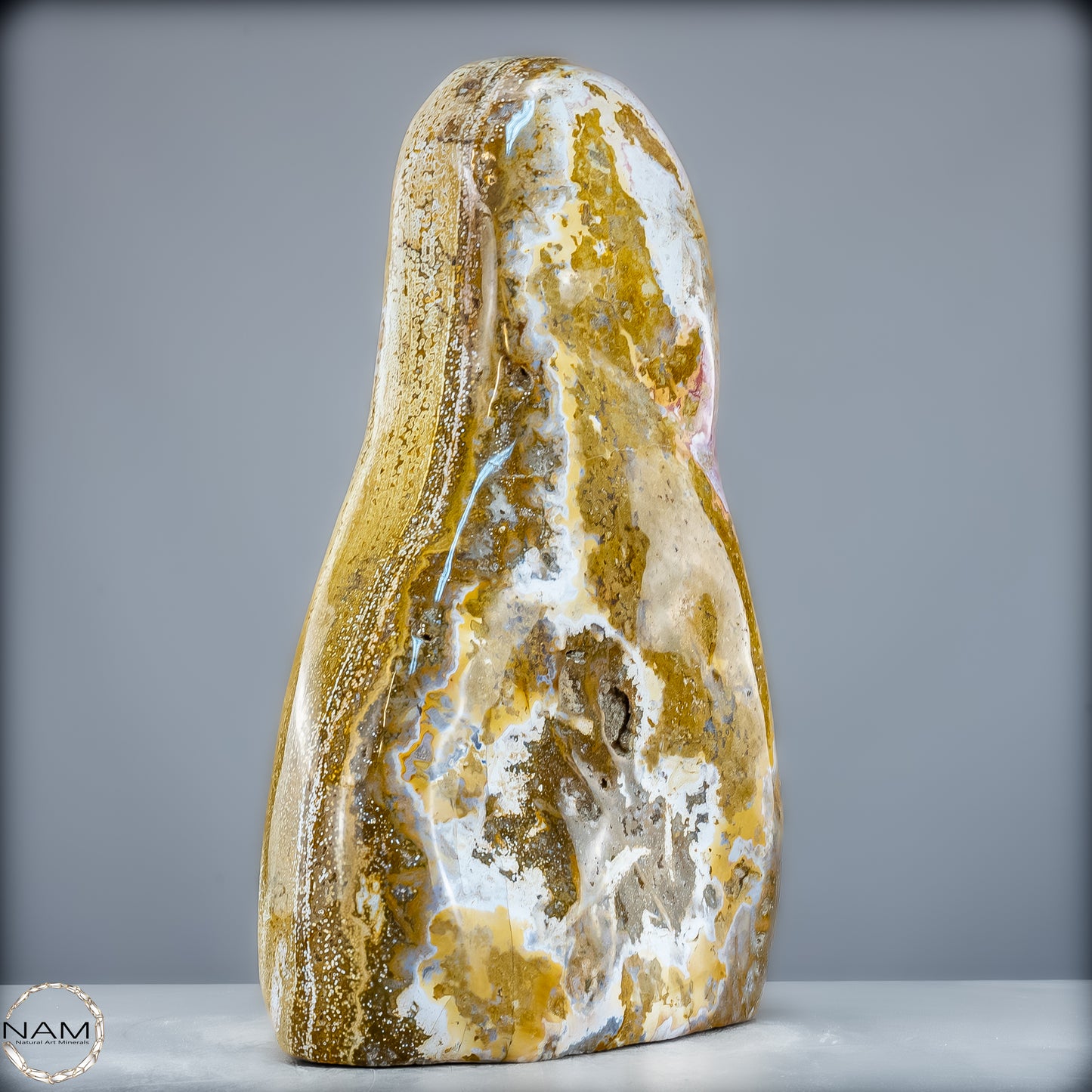 Natürliche Gebänderte Ocean Achat Kristall-Freiform - 22220,18g