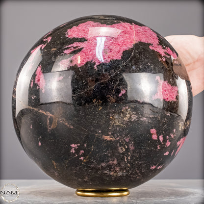 Natürliche Große Rhodonit-Kristall Kugel - 17441,42g