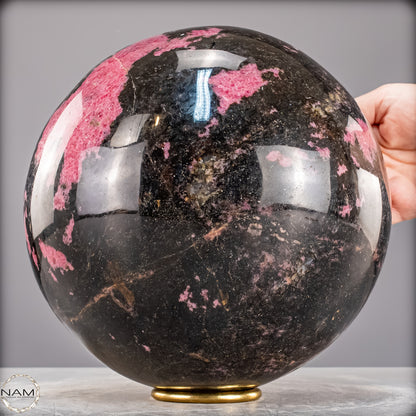 Natürliche Große Rhodonit-Kristall Kugel - 17441,42g