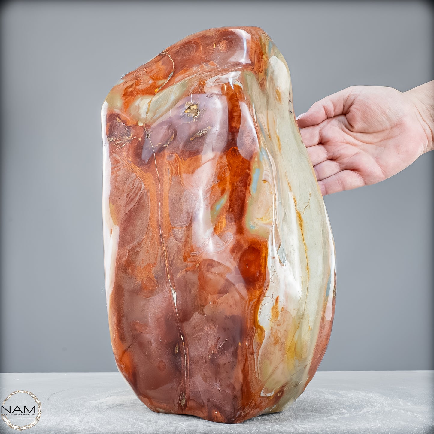 Natürliche Polychrome Jaspis Kristall-Freiform - 11636,48g