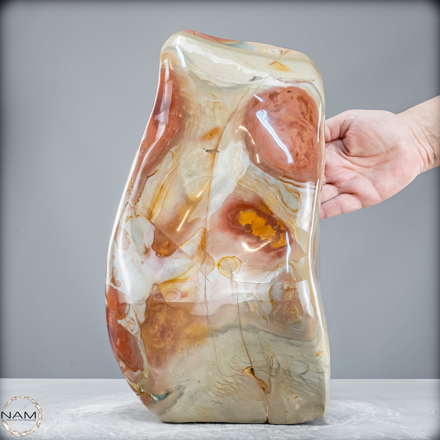 Natürliche Polychrome Jaspis Kristall-Freiform - 11636,48g