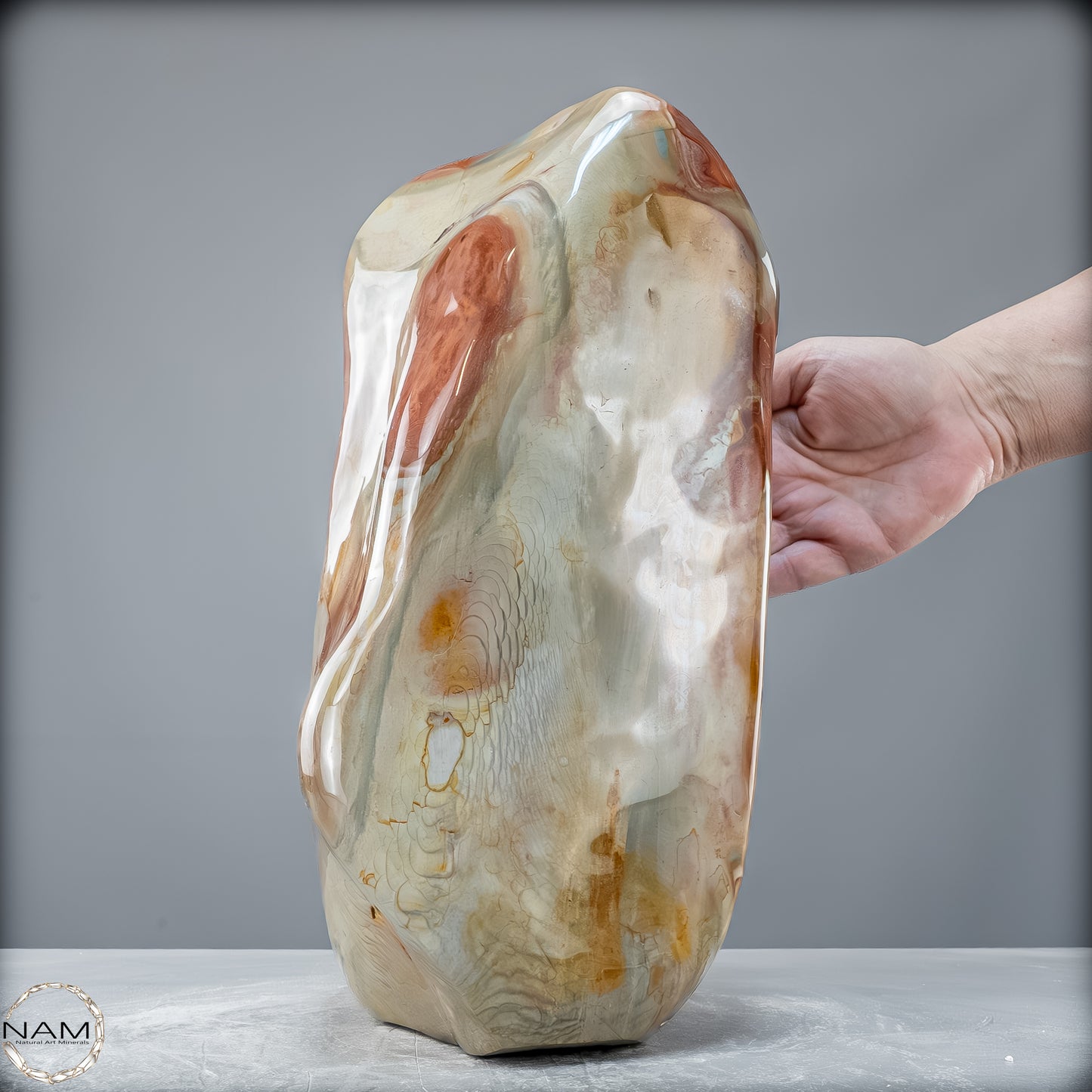 Natürliche Polychrome Jaspis Kristall-Freiform - 11636,48g