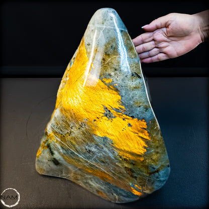 Große Natürliche Labradorit Kristall-Freiform - 23500,19g