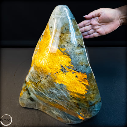 Große Natürliche Labradorit Kristall-Freiform - 23500,19g