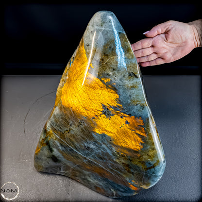 Große Natürliche Labradorit Kristall-Freiform - 23500,19g