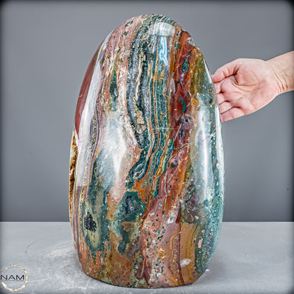 Sehr Große Natürliche Ocean Jaspis Kristall-Freiform - 33466,81g