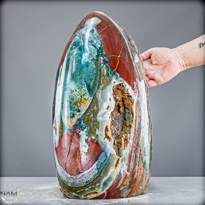 Sehr Große Natürliche Ocean Jaspis Kristall-Freiform - 33466,81g