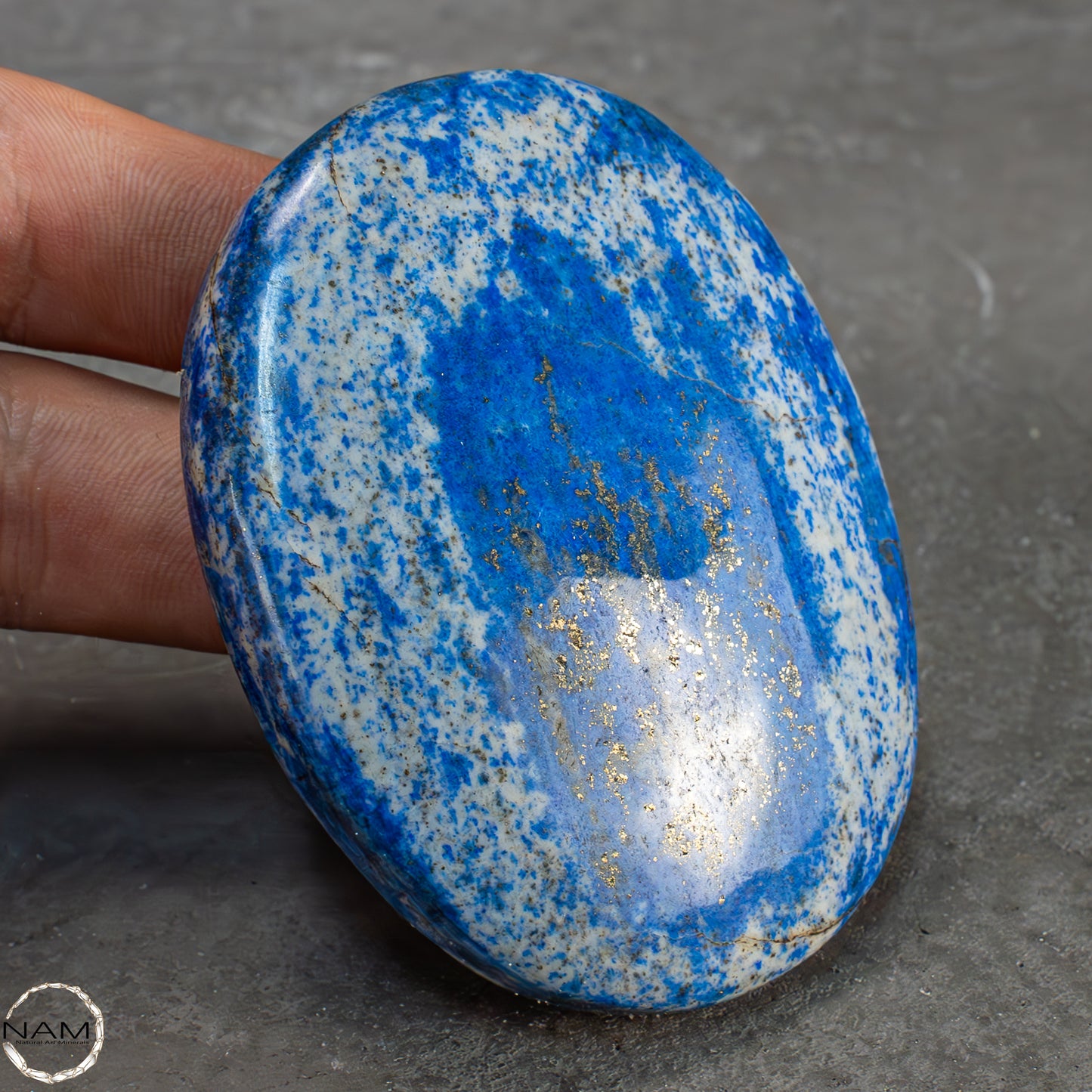 Natürlicher Lapislazuli-Kristall Handstein - 195,05g