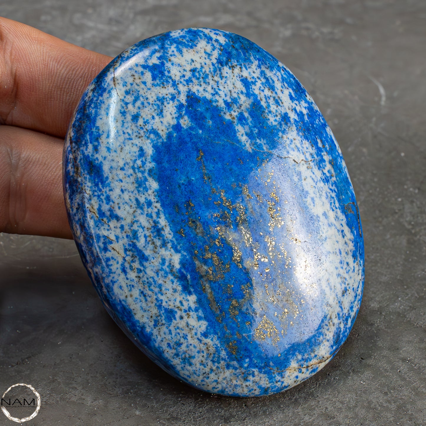 Natürlicher Lapislazuli-Kristall Handstein - 195,05g