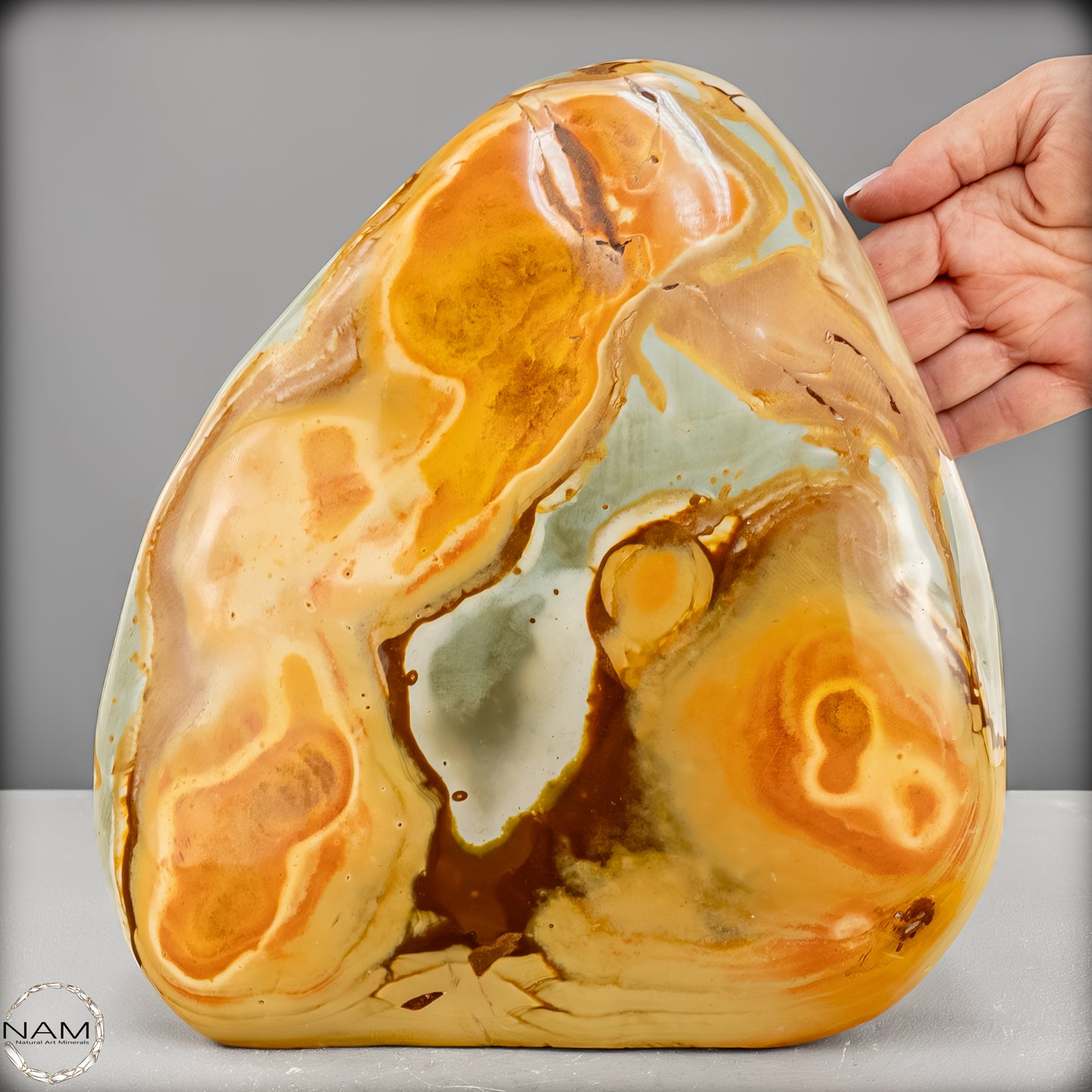 Natürliche Polychrome Jaspis Kristall-Freiform - 6078,36 g