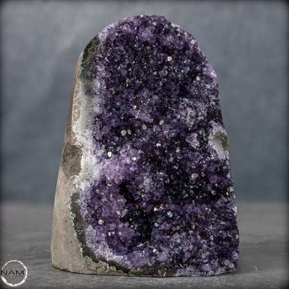 Natürliche Amethyst-Kristall Druse, Spitzenqualität - 1504,29g