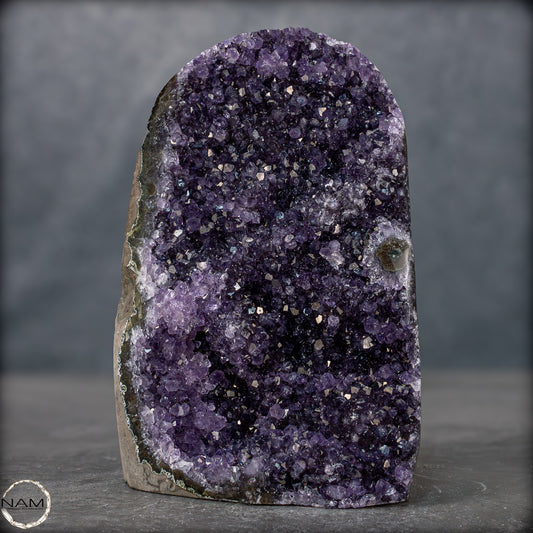 Natürliche Amethyst-Kristall Druse, Spitzenqualität - 1504,29g