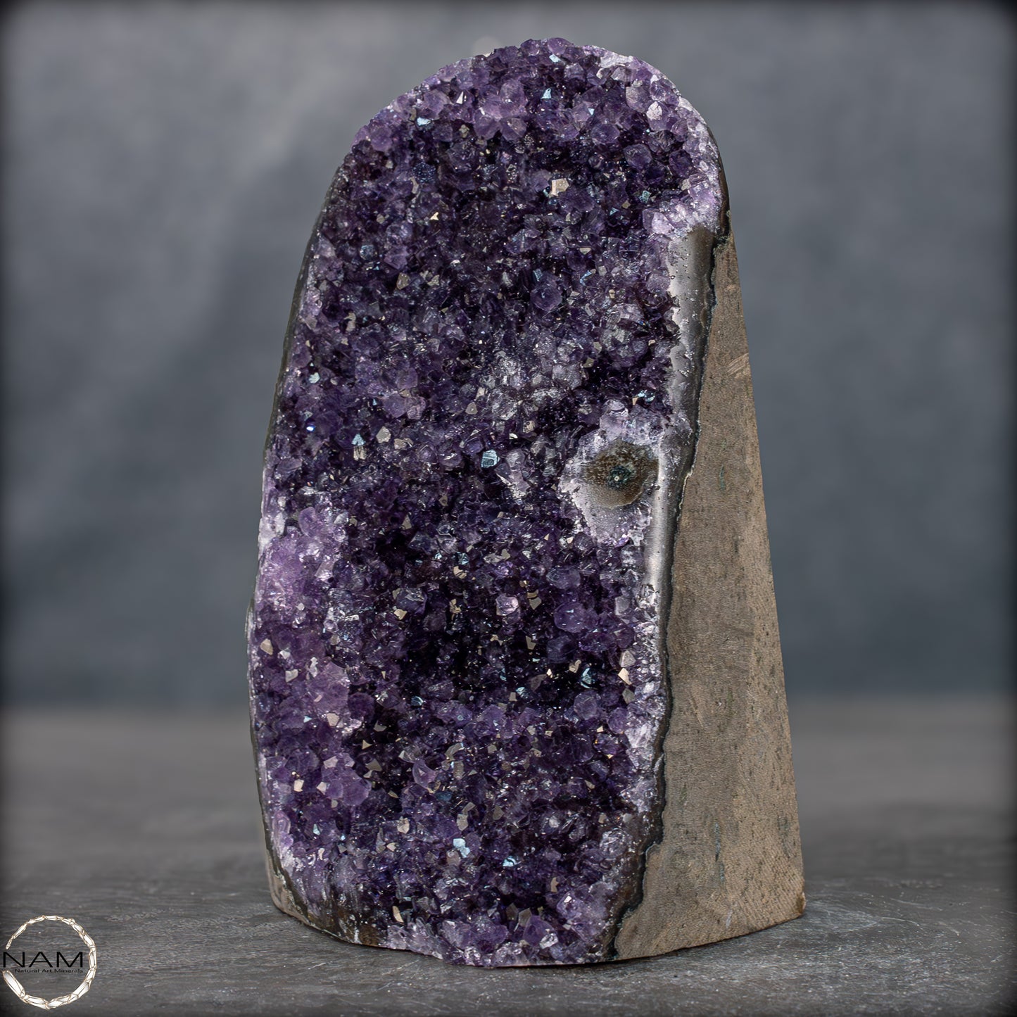 Natürliche Amethyst-Kristall Druse, Spitzenqualität - 1504,29g